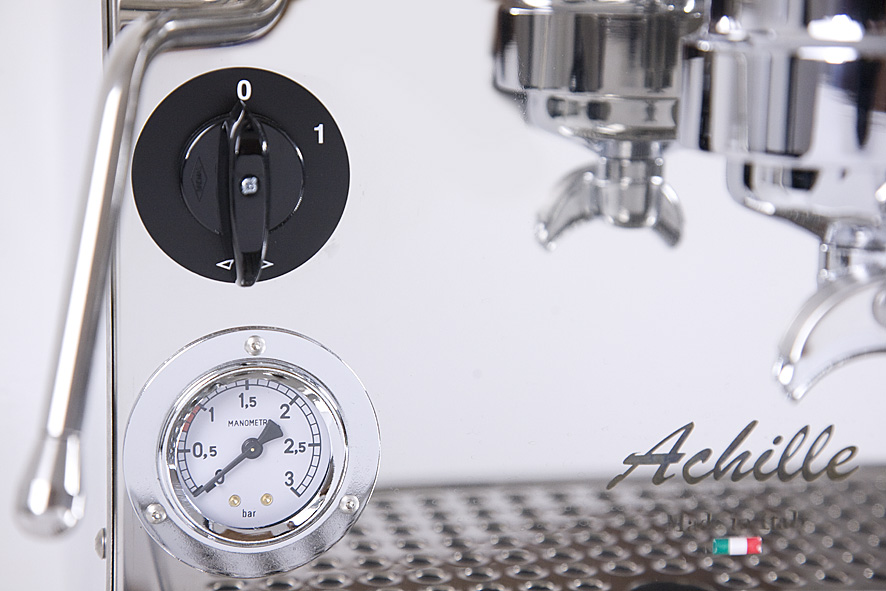 Edelstahl-Kaffeemaschine "ACHILLE" - QUICK MILL MOD.0996 – Bild 5