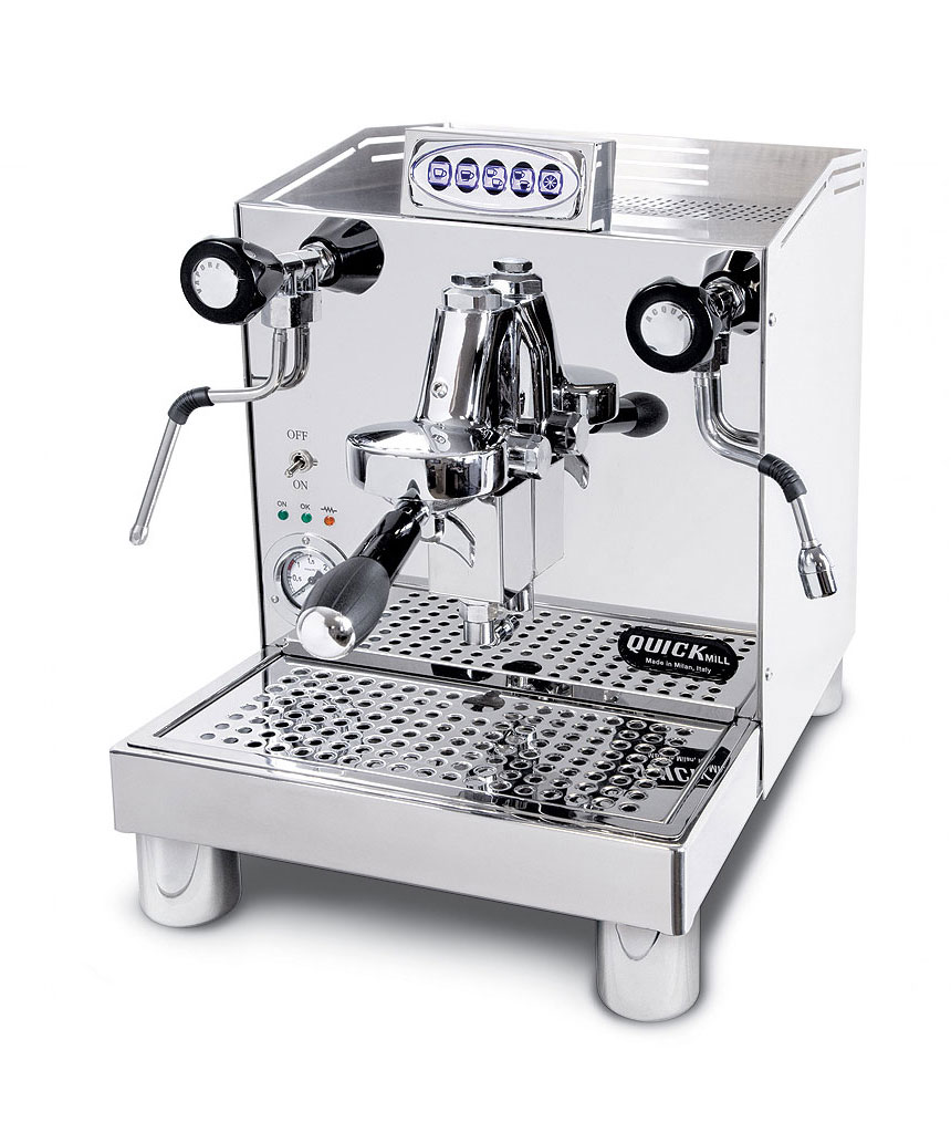 Edelstahl-Kaffeemaschine "ACHILLE" - QUICK MILL MOD.0996 Deluxe - Auf Vorbestellung!