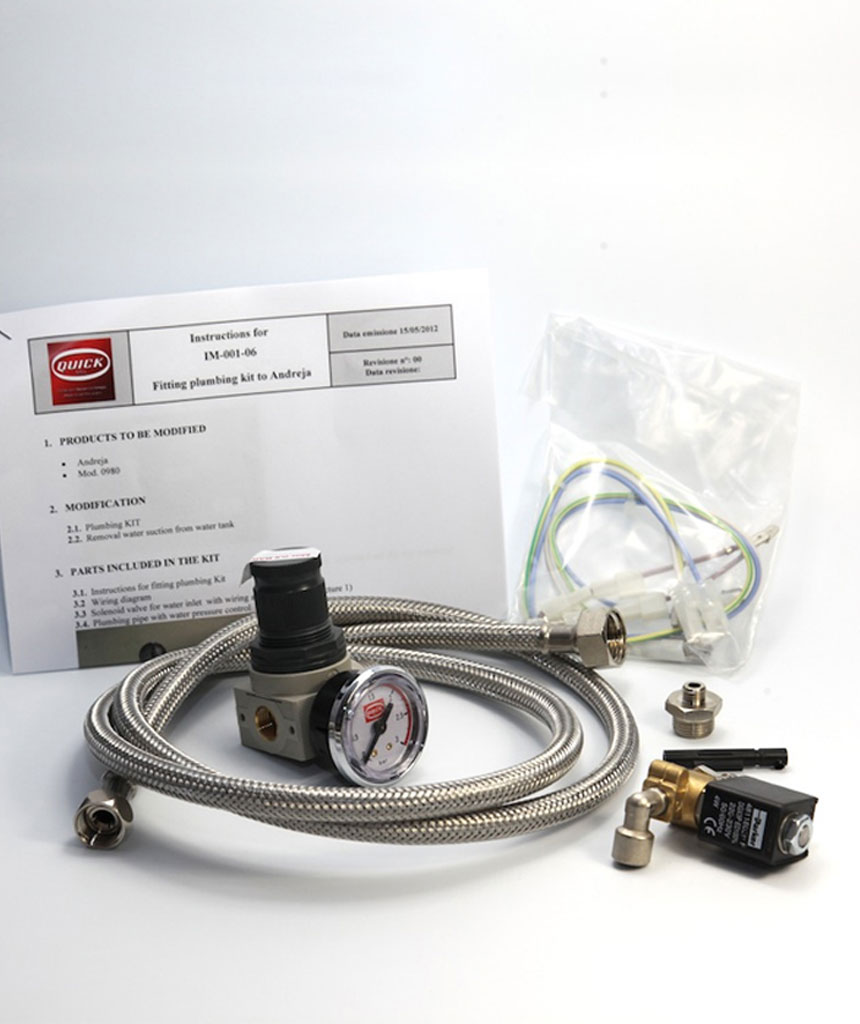 Festwasser-Anschluss-Kit für Andreja 0980