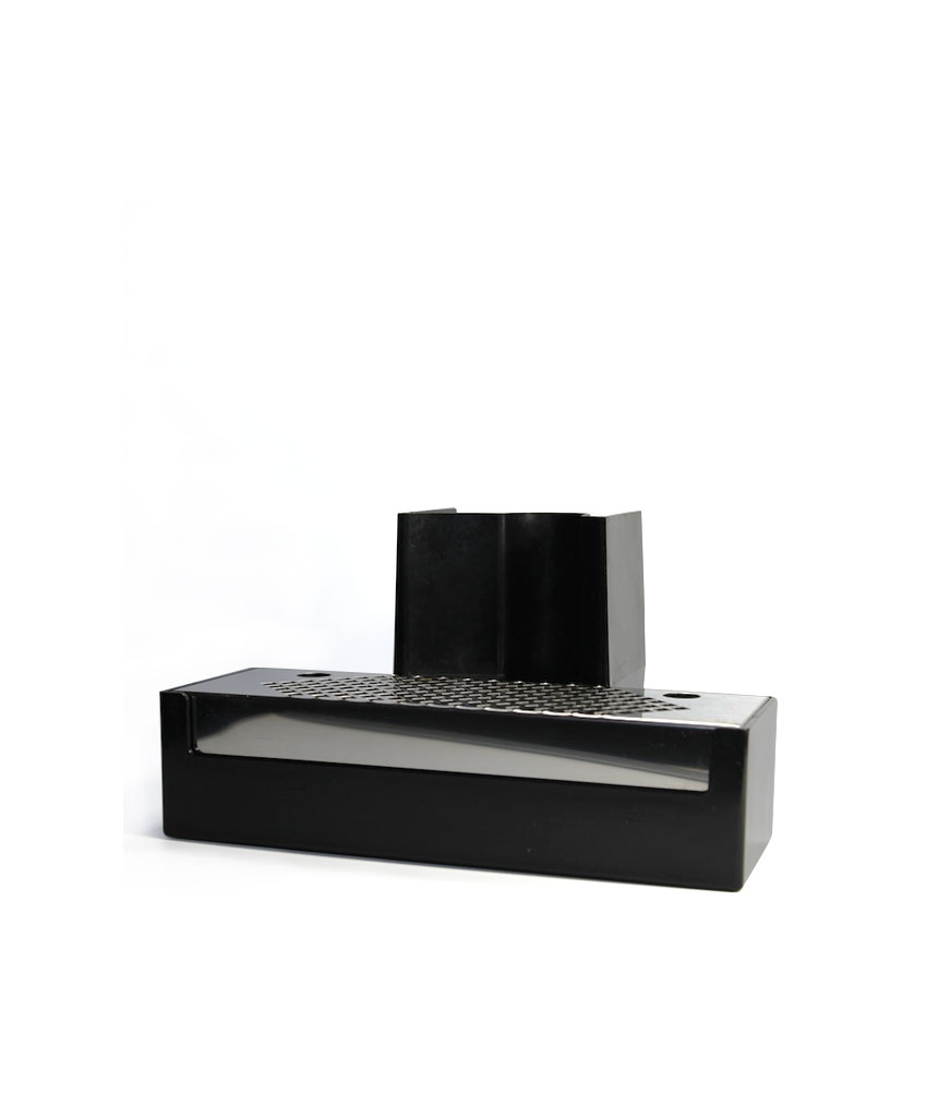 Tropftasse mit Edelstahlgitter für Quickmill 05000-Serie