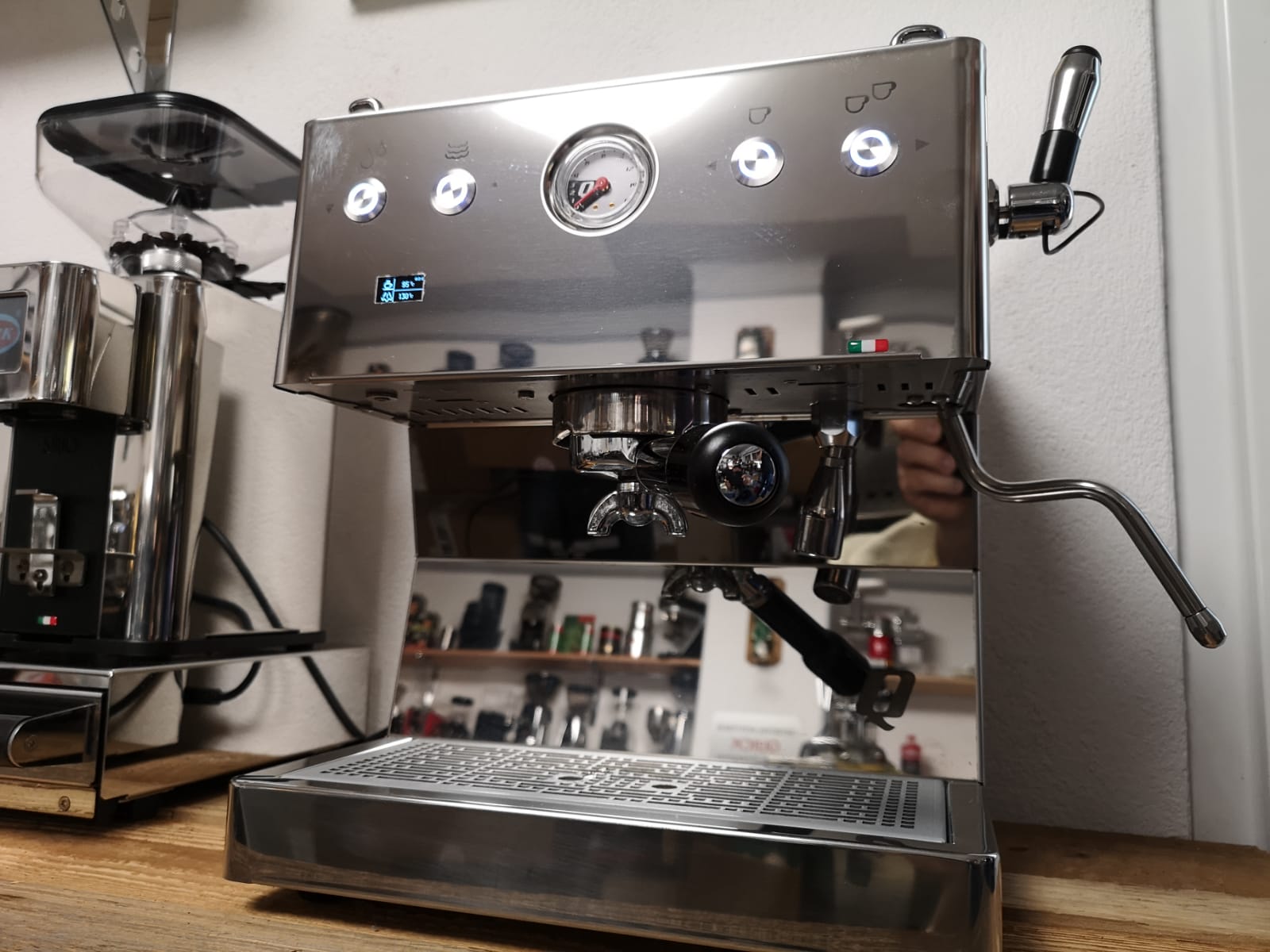 Espressomaschine QUICK MILL "SUNNY"  Inox – Bild 6